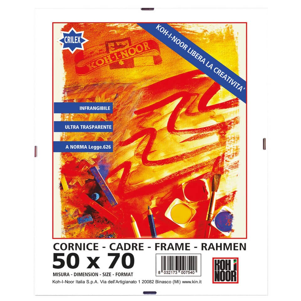 Cornice a vista in crilex KOH-I-NOOR 50x70 cm DK5070C