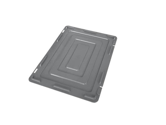 Coperchio per cassa di movimentazione in PPL Viso 30x40 cm grigio E4301/21