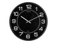 Orologio da parete al quarzo UNILUX Mega Ø 57,5 cm nero 400094568