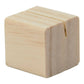 Supporti per targhe scrivibili Tag Securit® in legno 2,5x2,5x2,5 cm legno set da 6 cubi - TAG-HLD-TE