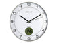 Orologio da parete UNILUX Tempus con termometro digitale Ø 30,5 cm grigio metallizzato - 400094592