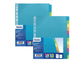 Divisore personalizzabile Favorit Strong Line A4+ 6 tacche neutre assortiti 400132504