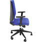 Sedia operativa girevole Unisit Larissa LR1SE - rivestimento ignifugo blu - LR1SE/IB