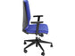 Sedia operativa girevole Unisit Larissa LR1SE - rivestimento ignifugo blu - LR1SE/IB