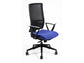 Sedia operativa girevole Unisit Nereide NDAE schienale in rete - rivestimento ignifugo blu - NDAE/IB