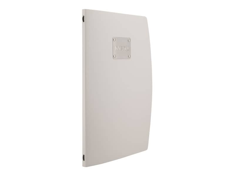 Portamenù Securit® Rio A4 grigio  MC-RCA4-WT