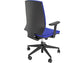 Sedia operativa girevole Unisit Larissa LR1SE - rivestimento ignifugo blu - LR1SE/IB