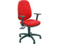 Sedia operativa girevole Unisit Giano GIGI Eco Smart rivestimento PPL rosso - braccioli opzionali - GIGI/ER