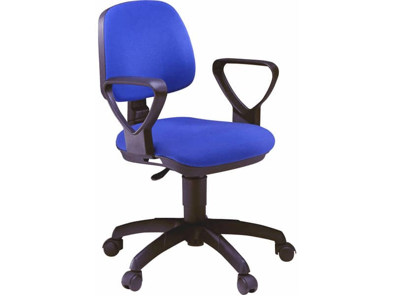 Sedia operativa girevole Unisit Atlas A41B Eco smart blu A41B/EB