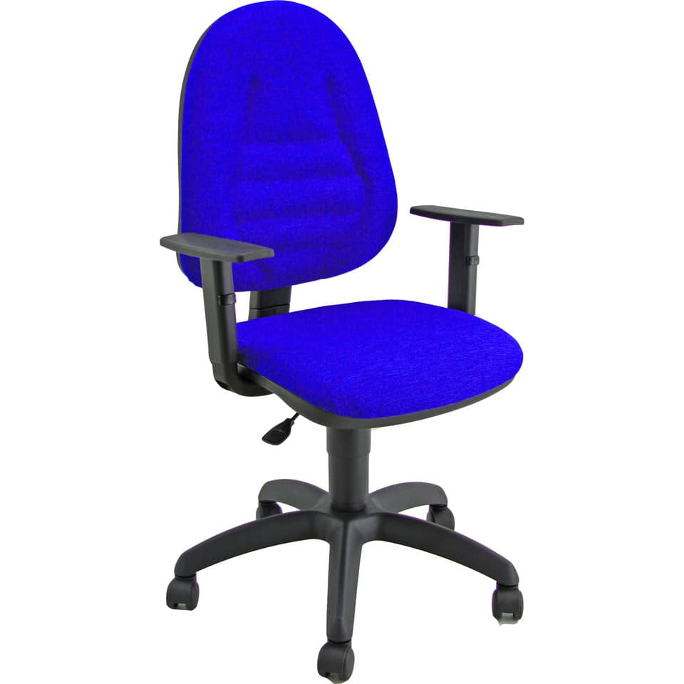 Sedia operativa girevole Unisit Metis MTPRO Eco Smart - rivestimento microfibra blu - MTPRO/MB