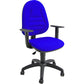 Sedia operativa girevole Unisit Metis MTPRO Eco Smart - rivestimento microfibra blu - MTPRO/MB