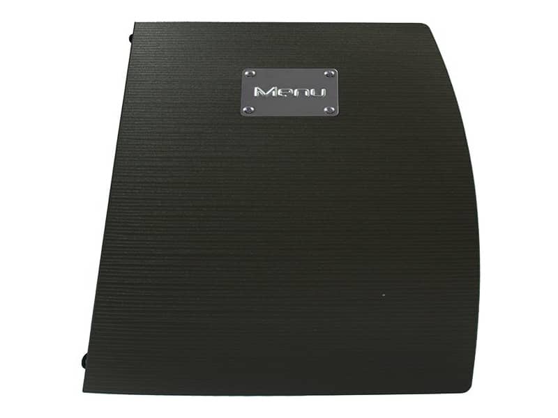Portamenù Securit® Rio A4 nero  MC-RCA4-BL