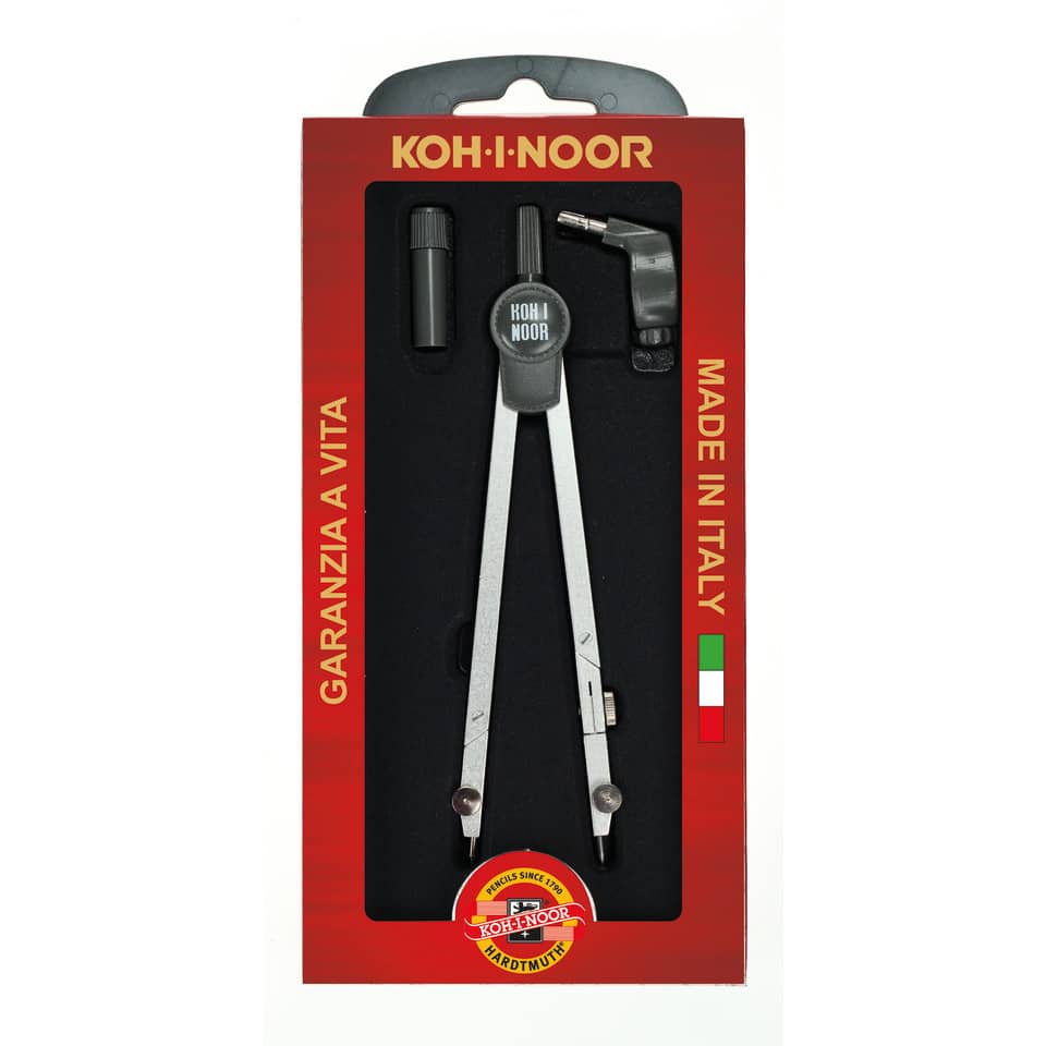 Compassiera 3 pezzi KOH-I-NOOR zama 2 aste snodate H9109N