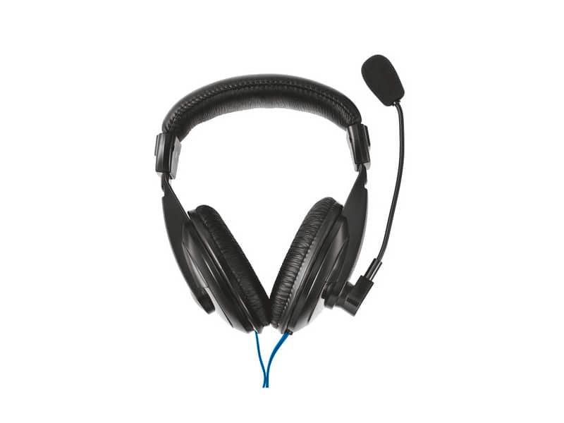 Cuffie con microfono e cavo da 1,8 m TRUST Quasar nero 21661