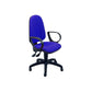 Sedia operativa girevole Unisit Team TMSY Eco smart - schiuma sagomata - rivestimento Eco blu - TMSY/EB