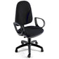 Sedia operativa girevole Unisit Team TMTMI Eco smart - schiuma sagomata - rivestimento Eco nero - TMTMI/EN