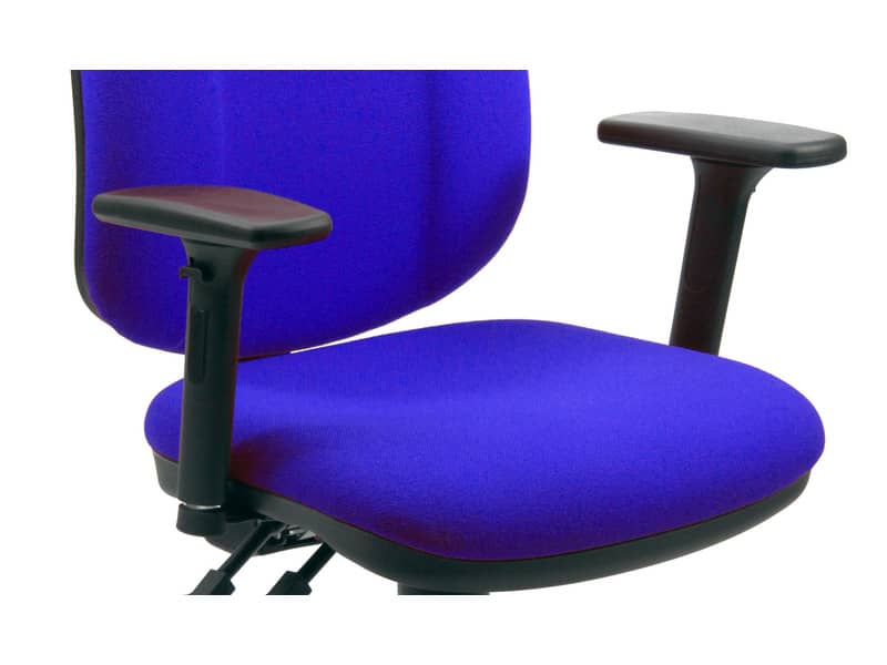 Coppia braccioli regolabili a T Unisit 3 D - nero - ACCBR3DR2