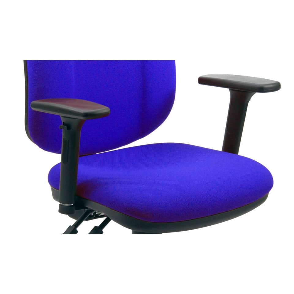 Coppia braccioli regolabili a T Unisit 3 D - nero - ACCBR3DR2