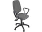Sedia operativa girevole Unisit Leda LDAY Eco smart - schienale alto rivest. Eco grigio chiaro + braccioli LDAY/BR/EI