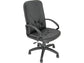 Poltrona direzionale girevole Unisit Dante DNP Eco Smart - rivestimento similpelle nero - DNP/KN