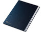 Classificatore numerico 1-12 Fraschini in carta-cartoncino con dorso espandibile 24x34 cm blu - 627-N-DB