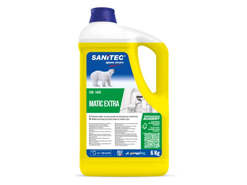 Sgrassatore concentrato per pavimenti SANITEC Matic Extra 6 Kg 1445