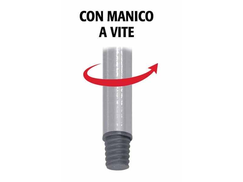 Alzaimmondizia Perfetto factory Robusto con manico grigio 0483F