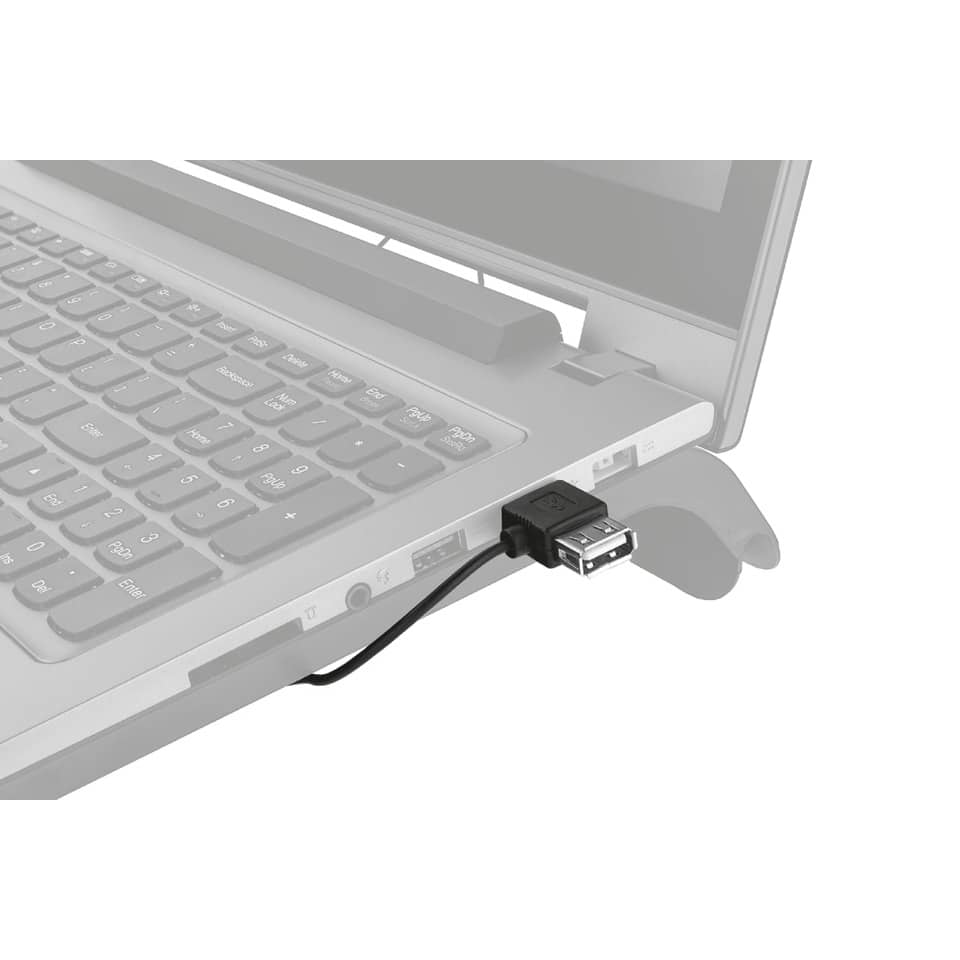 Supporto per laptop fino a 16" TRUST Arch con ventola USB nero 20400