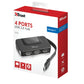 Hub 4 porte USB 2.0 tipo A TRUST Oila nero 21320