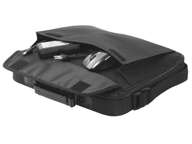 Borsa per computer Trust Atlanta fino a 16" in tessuto 1 scomparto nero - 21080