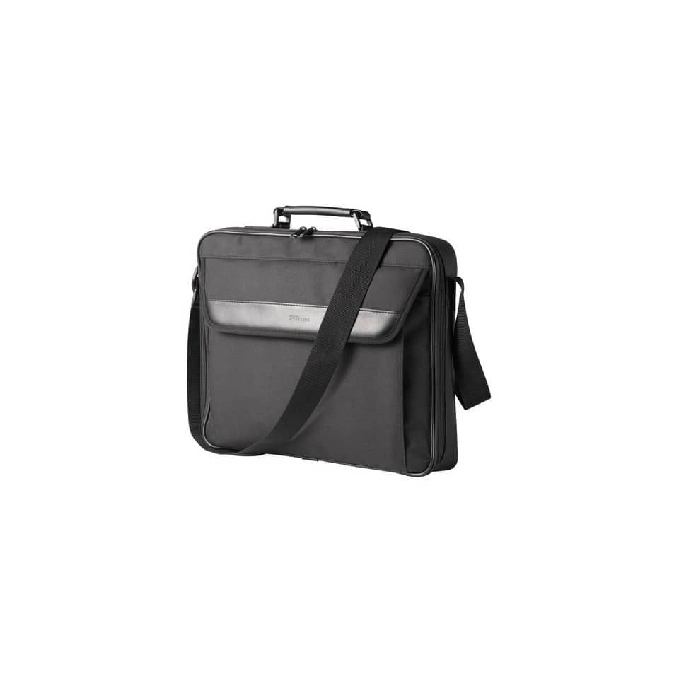 Borsa per computer Trust Atlanta fino a 16" in tessuto 1 scomparto nero - 21080