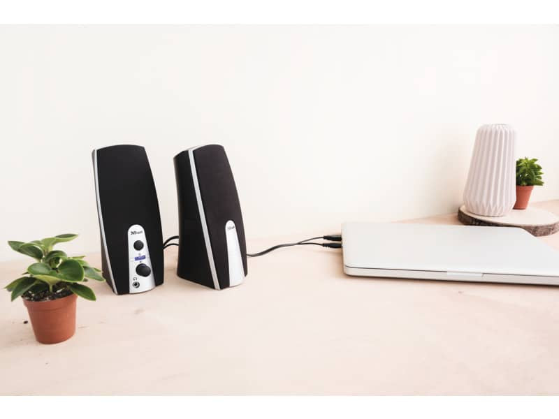 Set altoparlanti stereo USB TRUST MiLa 2.0 nero 16697