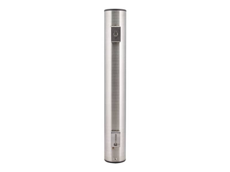 Posacenere da parete Securit® in acciaio inox - 46,5×9,8×6,5 cm SP-SS-WM2
