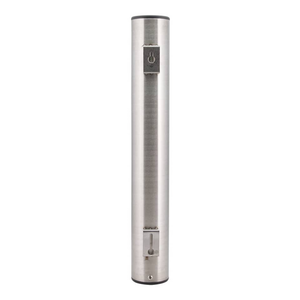 Posacenere da parete Securit® in acciaio inox - 46,5×9,8×6,5 cm SP-SS-WM2