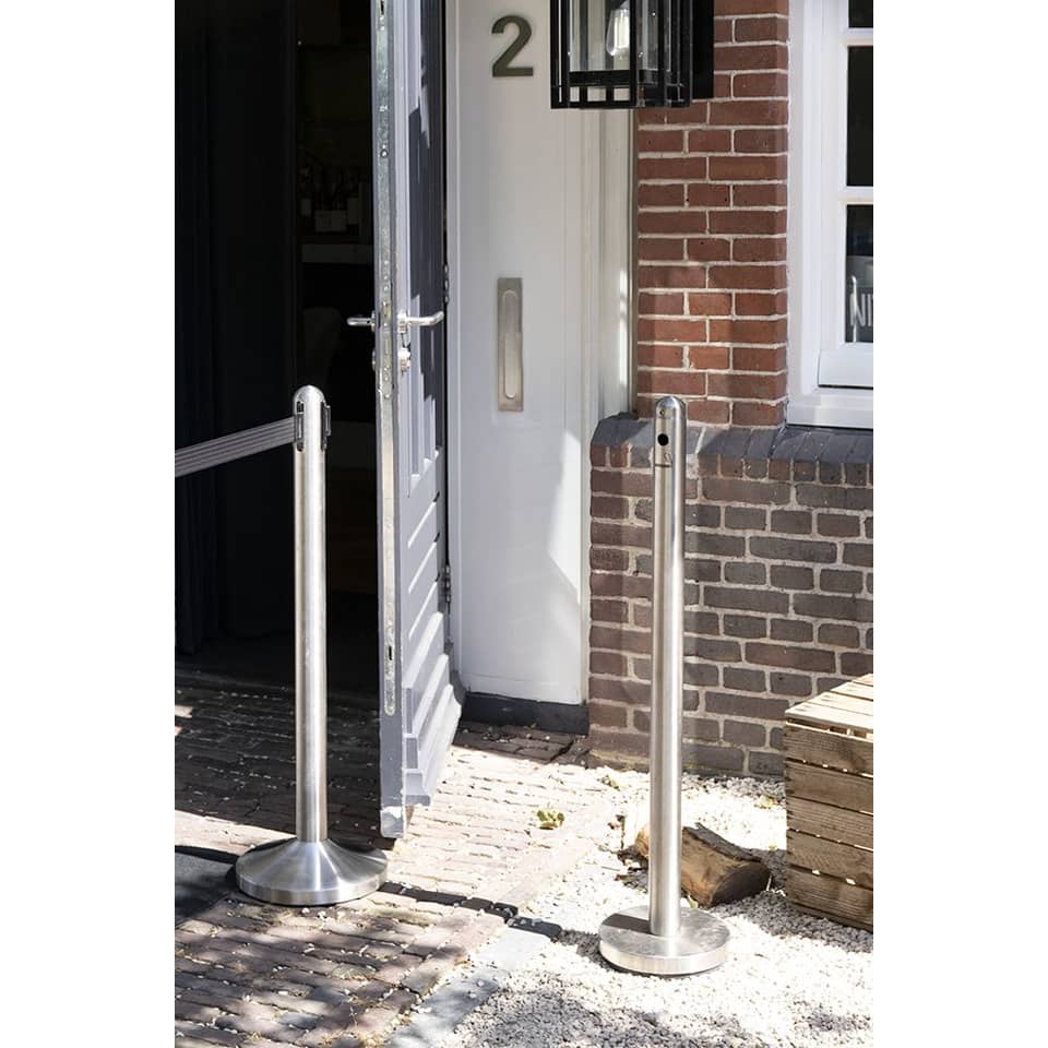 Base per posacenere Securit® in acciaio inox acciaio diametro 24 cm SP-SS-SM-F1