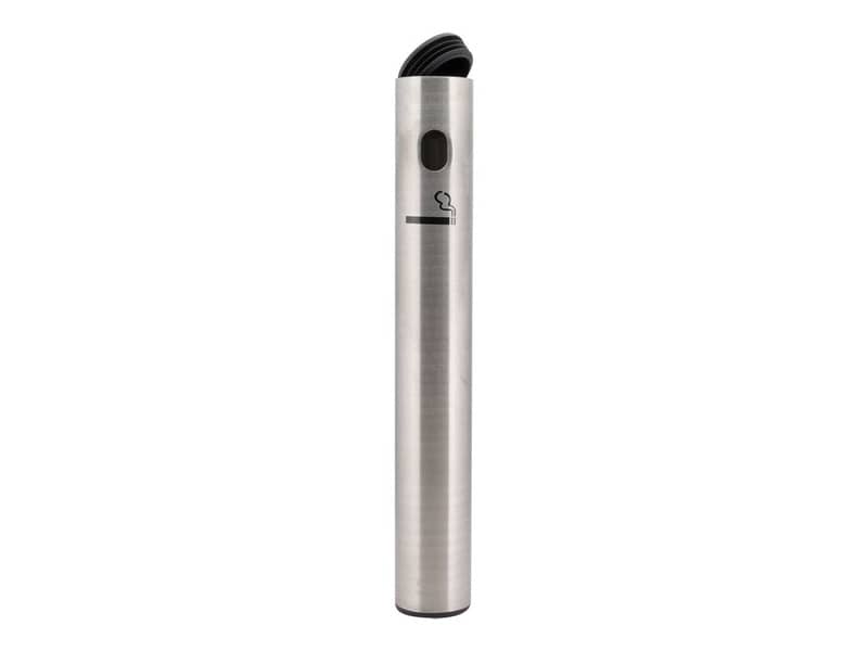 Posacenere da parete Securit® in acciaio inox - 46,5×9,8×6,5 cm SP-SS-WM2