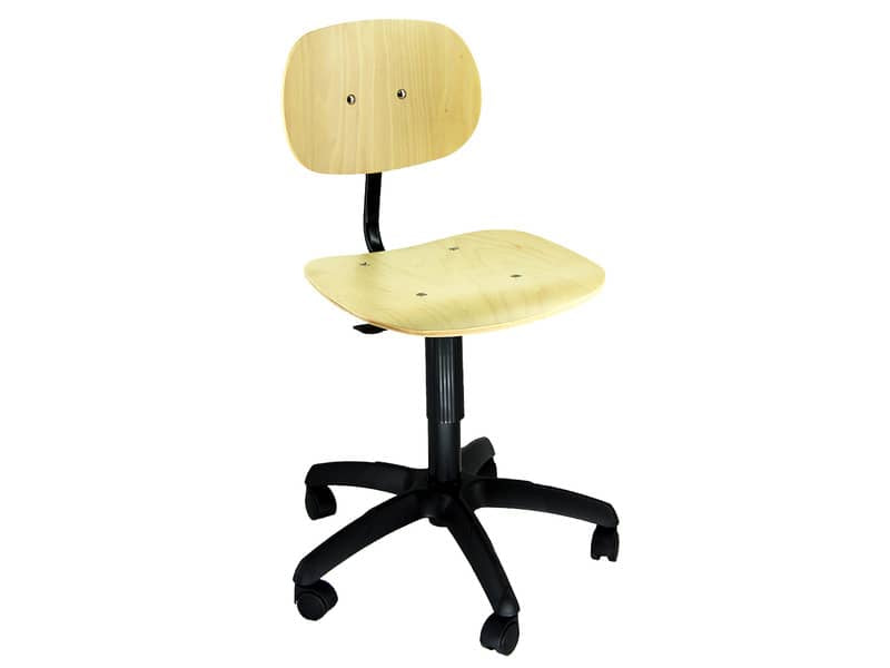 Sgabello tecnico Unisit Esos EOE6 basso - in faggio multistrato - EOE6