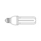 Lampadina a basso consumo MAUL attacco E27, 4500 K bianco neutro 1200 lumen, classe energetica "A" - 8288505