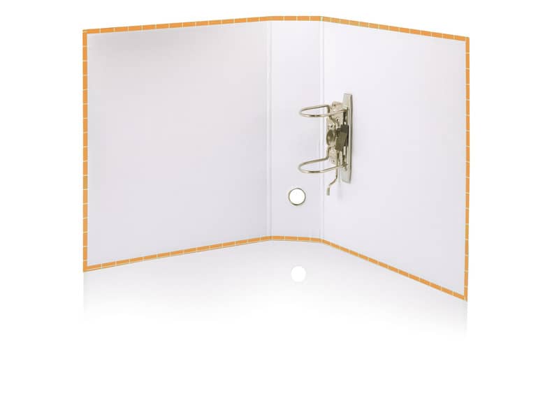 Registratore protocollo con custodia BREFIOCART New Color 35x28,5 cm dorso 8 cm arancio - 0201180.AR
