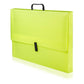 Valigetta portaprogetti con maniglia BREFIOCART POLIONDA 27x38 cm dorso 5 cm colore fluo - 020M4003.FLUP
