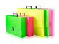 Valigetta portaprogetti con maniglia BREFIOCART POLIONDA 27x38 cm dorso 5 cm colore fluo - 020M4003.FLUP