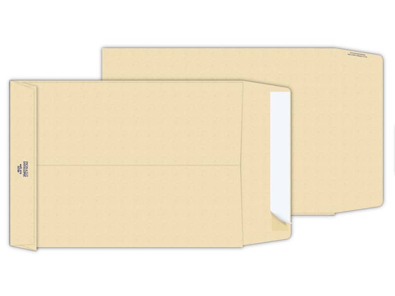 Buste a sacco con soffietto Pigna Envelopes Multi Strip Extra 25+4 x 35 cm avana Conf. 250 pezzi - 0208886