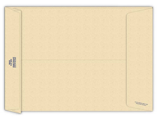 Buste a sacco con soffietto Pigna Envelopes Multi Strip Extra 23+4 x 33 cm avana Conf. 250 pezzi - 0208887