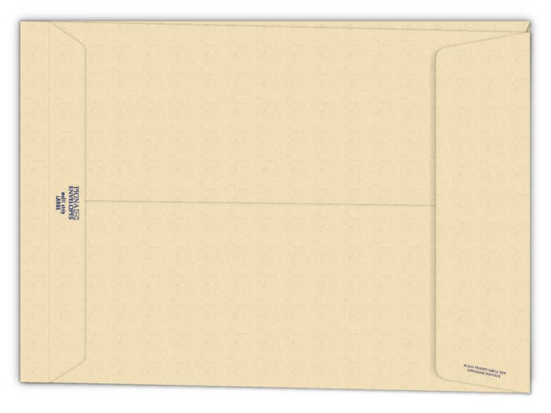 Buste a sacco con soffietto Pigna Envelopes Multi Strip Large 25+4 x 35 cm avana Conf. 250 pezzi - 0099083