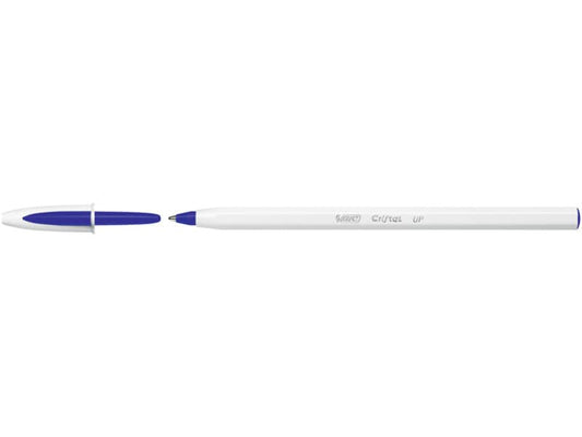 Penna a sfera con cappuccio BIC Cristal UP M 1,2 mm blu 949879