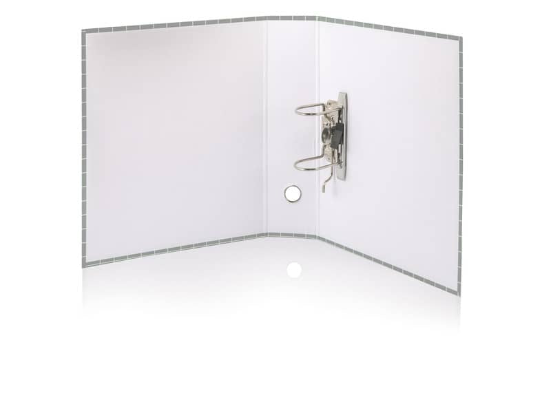 Registratore protocollo con custodia BREFIOCART New Color 35x28,5 cm dorso 8 cm grigio - 0201180.GR