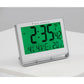 Orologio digitale da tavolo ALBA radiocontrollato LCD 20x3x15 cm Bianco HORLCDNEO