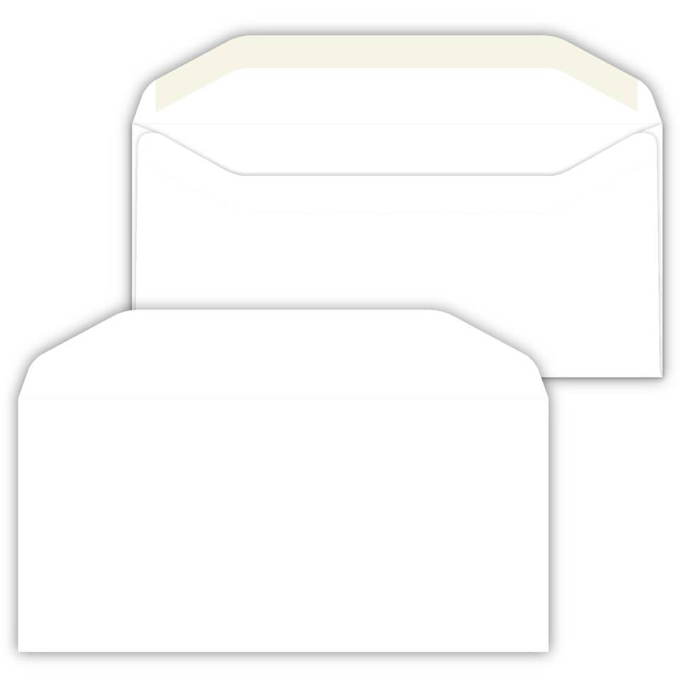 Buste senza finestra Pigna Envelopes Matt mail 115 g/m² 110x230 mm bianco conf. 1000 - 0221814