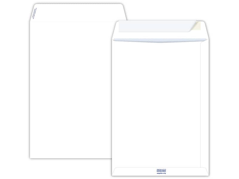 Buste a sacco Pigna Envelopes Competitor Strip 80 g/m² 250x353 mm bianco Conf. da 20 buste - 0099068