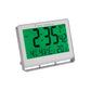 Orologio digitale da tavolo ALBA radiocontrollato LCD 20x3x15 cm Bianco HORLCDNEO